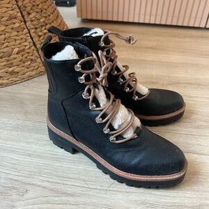 Nine West combat boots